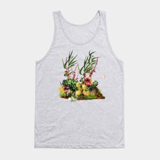 Sweet easter design with chicken Tank Top